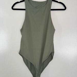 Zara Olive Green Bodysuit